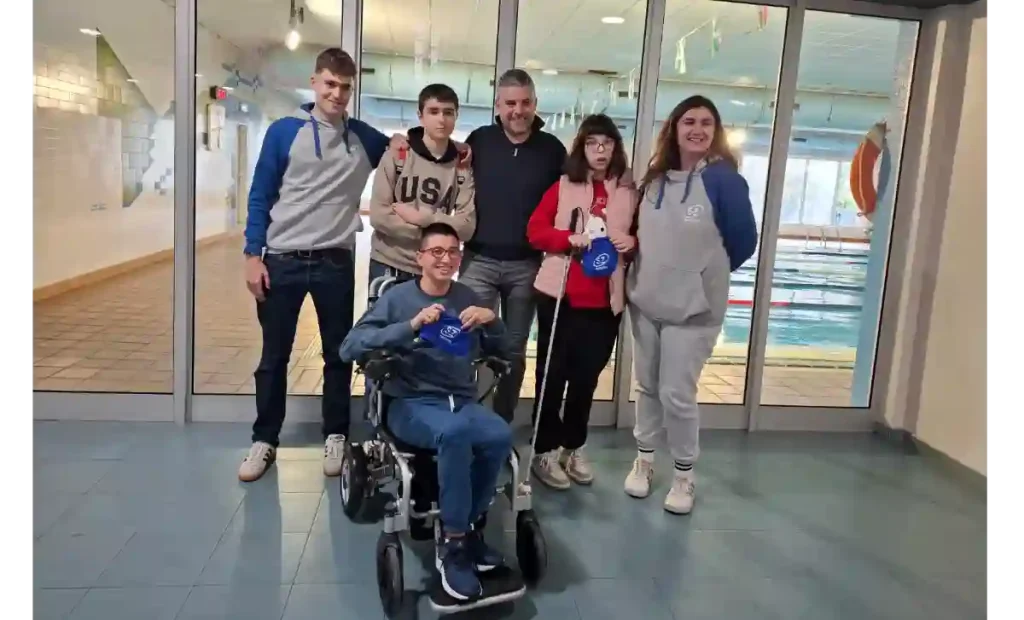 Arrigorriaga natación adaptada