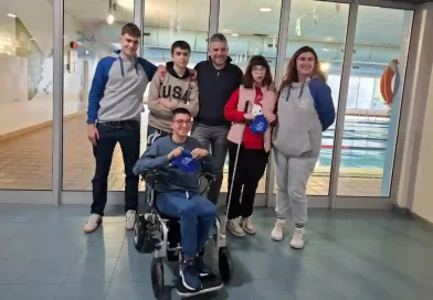 Arrigorriaga natación adaptada