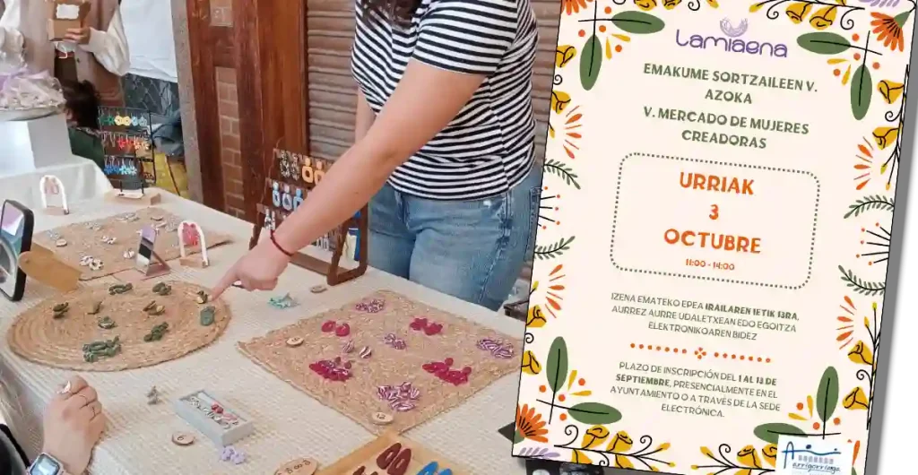 Mercado Muejres Creadoras Arrigorriaga