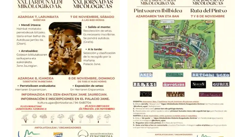 Jornadas Micológicas Ugao-Miraballes