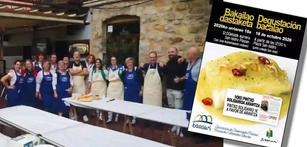 Bacalao solidario para Arantza