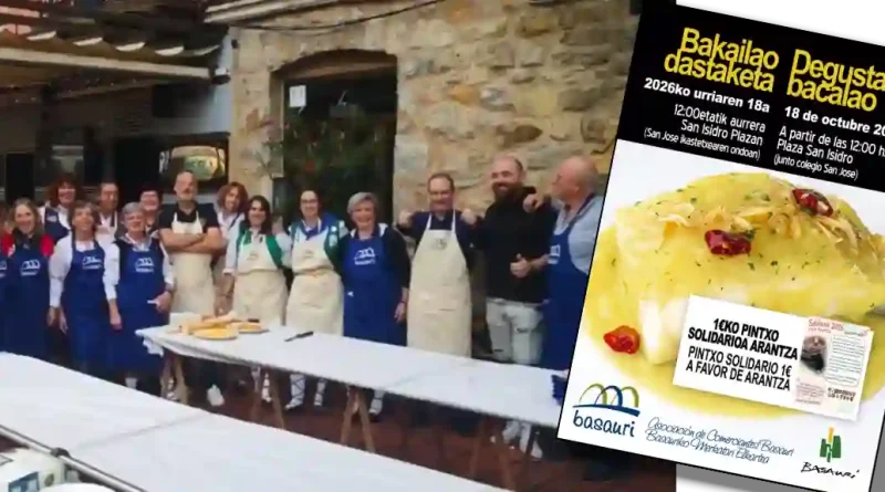 Bacalao solidario para Arantza